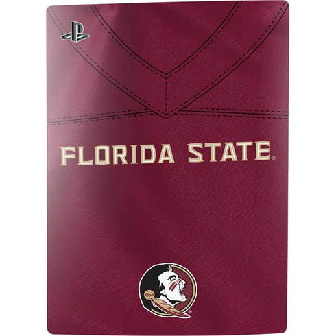Florida State University Red Jersey PS5 Digital Edition Console Skin